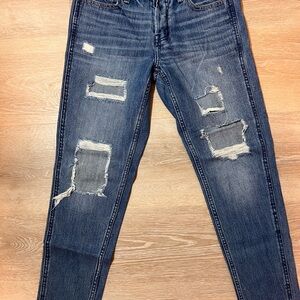 Hollister Distressed Blue Jeans
